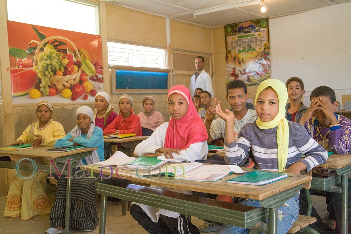 The girls’ class
