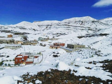 Tazadoute in winter