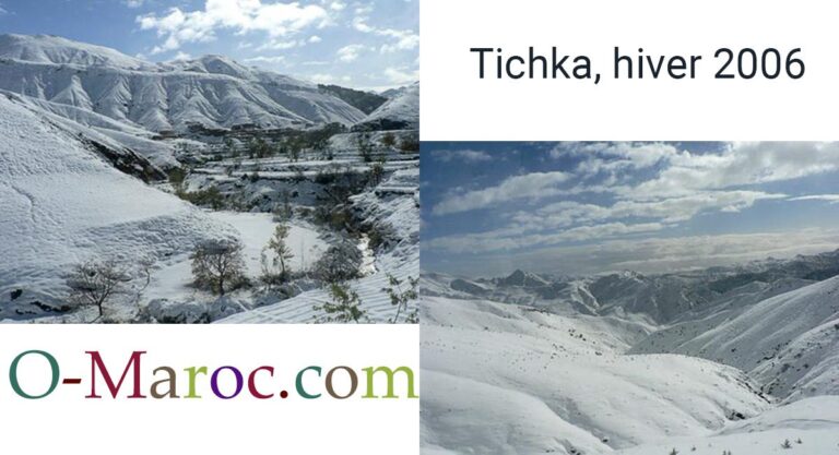 Images of Tichka in the snow