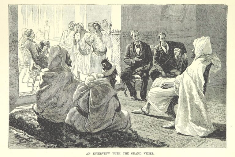 Interview European diplomats grand vizier