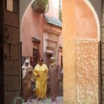 Women in the medina of Marrakesh