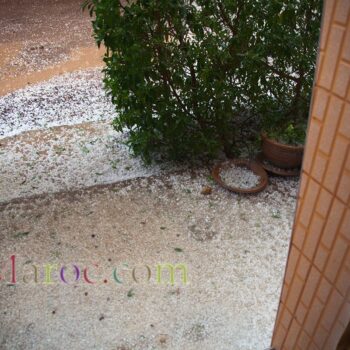 Sometimes, instead of rain, we get hailstones
