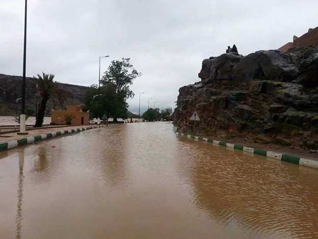 Rain in Tazzarine