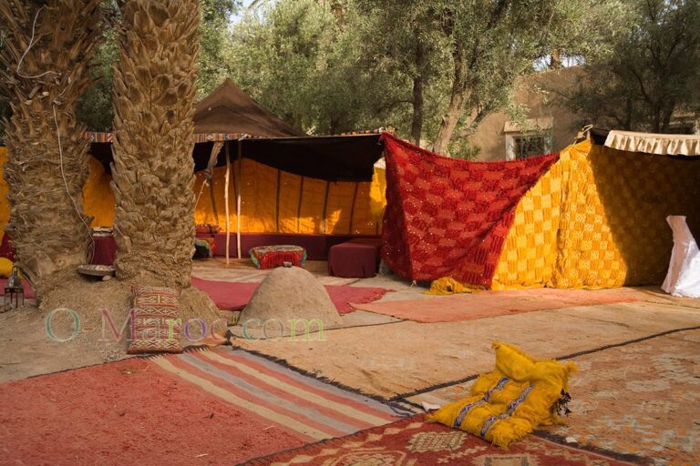Restaurant in a tent