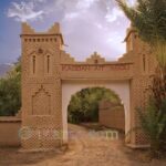 The entrance to the Aït Abou kasbah