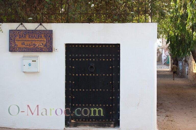 The door to the Caliph's house
