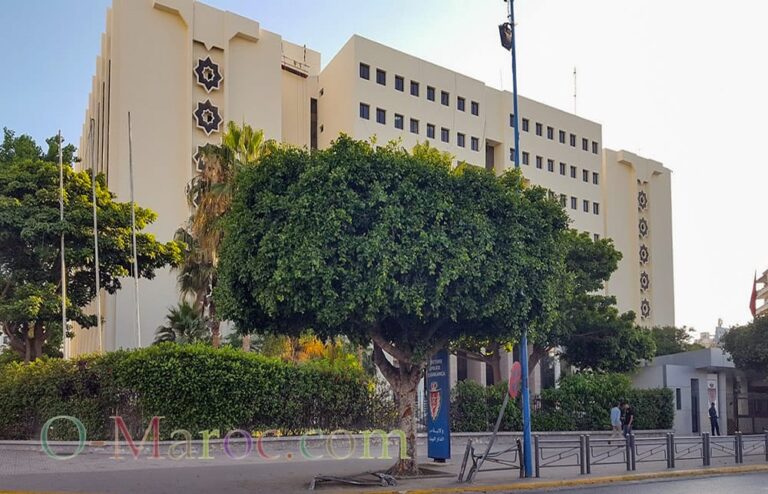 The "foreigners" prefecture in Casablanca boulevard Zerktouni