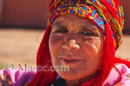 Old Amazigh woman