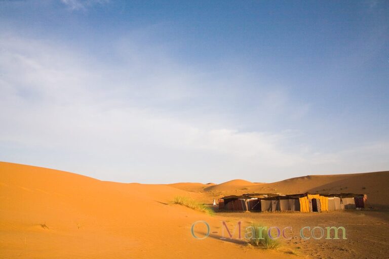 campsite dunes merzouga