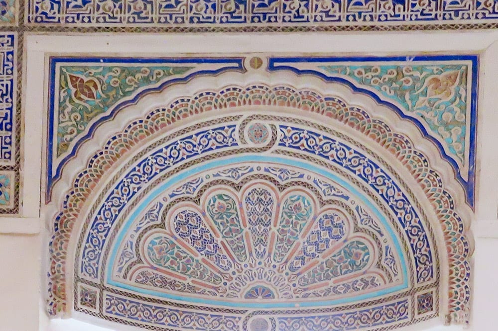 Palais bahia window decoration