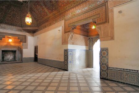 The Council Chamber in the Bahia Palace