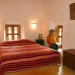 One bedroom with double bed