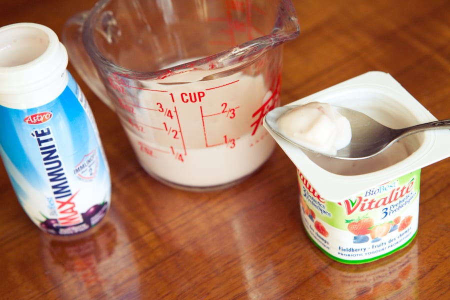 Yoghurt and probiotics