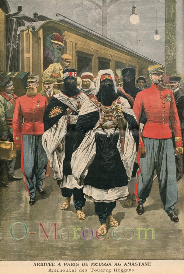 Mousa Ag Amastane in Paris