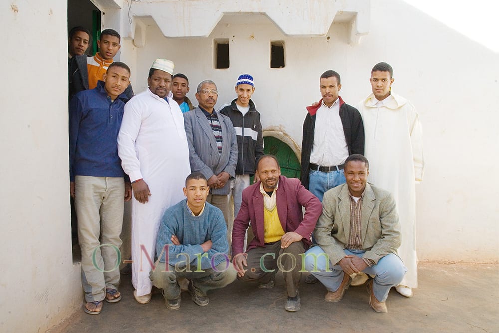 Members of an association of Tazzarine, in the Draa Valley