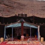 Large traditional Berber tents