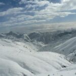 Deep in the mountains, in the middle of winter
