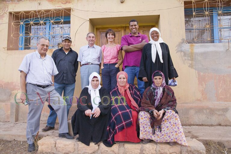 Visitors and members of the cooperative
