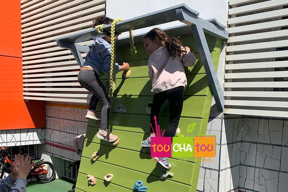Climbing wall for bigger kids