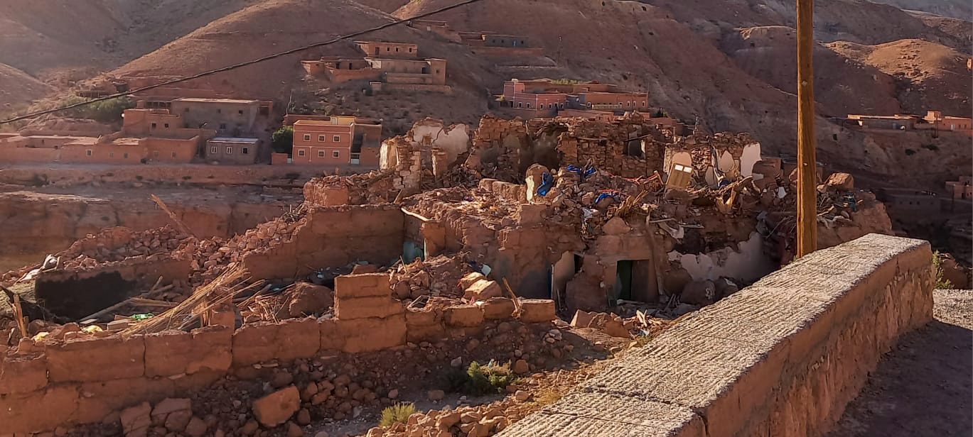 Agouim after the earthquake