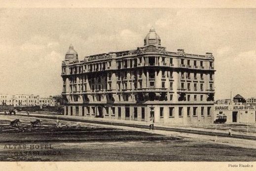 Atlas Hotel in the 1920s, photo by Flandrin