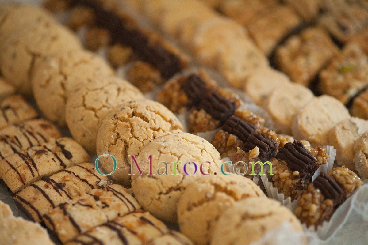 Platter of Moroccan pastries