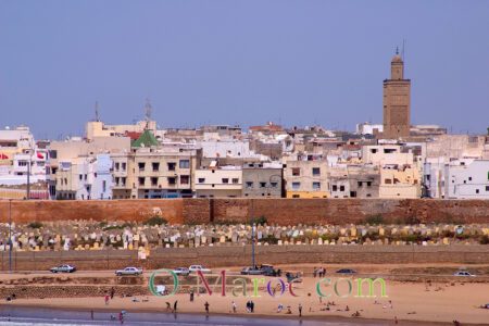 The Salé medina seen from Rabat