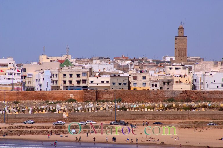 The Salé medina seen from Rabat