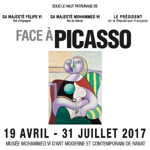 Poster museem mohammed vi Picasso exhibition