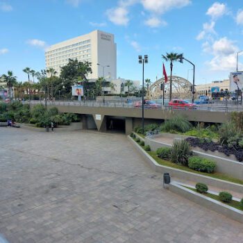 Zevaco passage Passage Zevaco entrance with the Hyatt hotel in the background