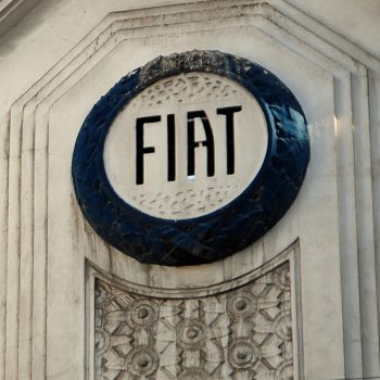 Details of the Fiat medallion