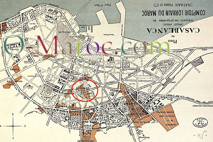 Comptoir Lorrain housing estates in 1912