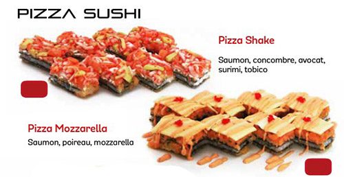 Pizza sushi by Bo sushi