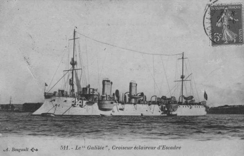 The cruiser Galilée