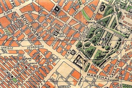 Should Galileo Street have been renamed? Galilée Street on a map of Casablanca from the 1950s