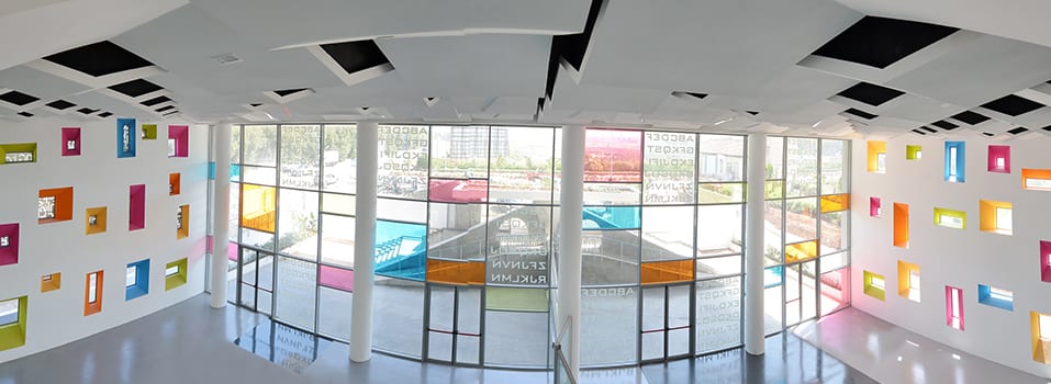 Les locaux de l'école belge