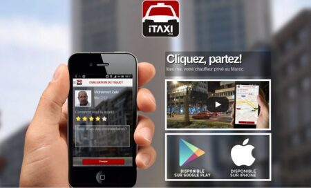 Screenshot of the home page