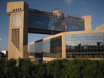 The buildings of the Casablanca Technopark